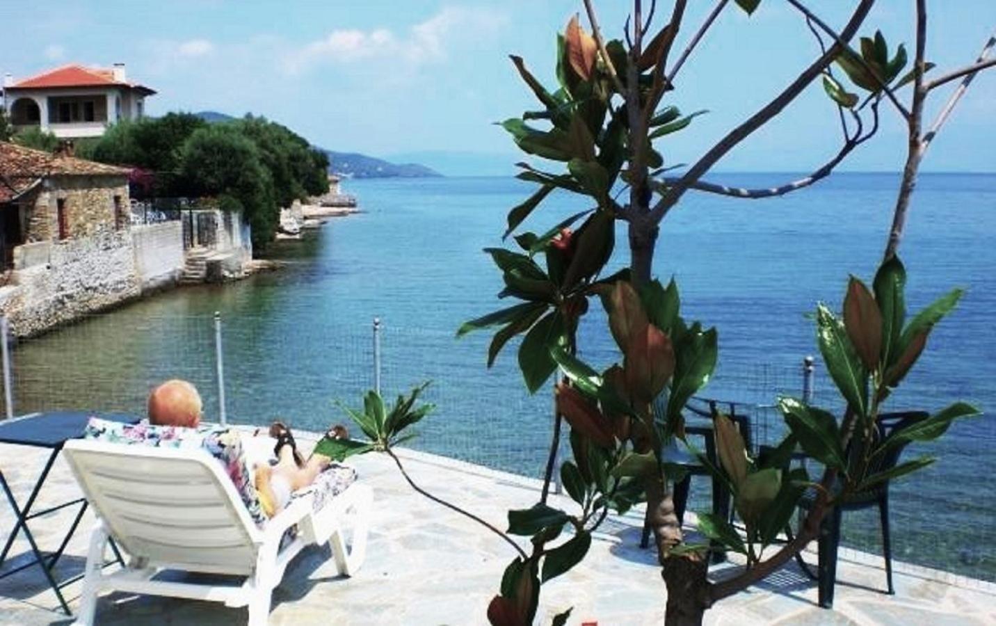 Little Bit Of Heaven Villa Sourpi Exterior photo